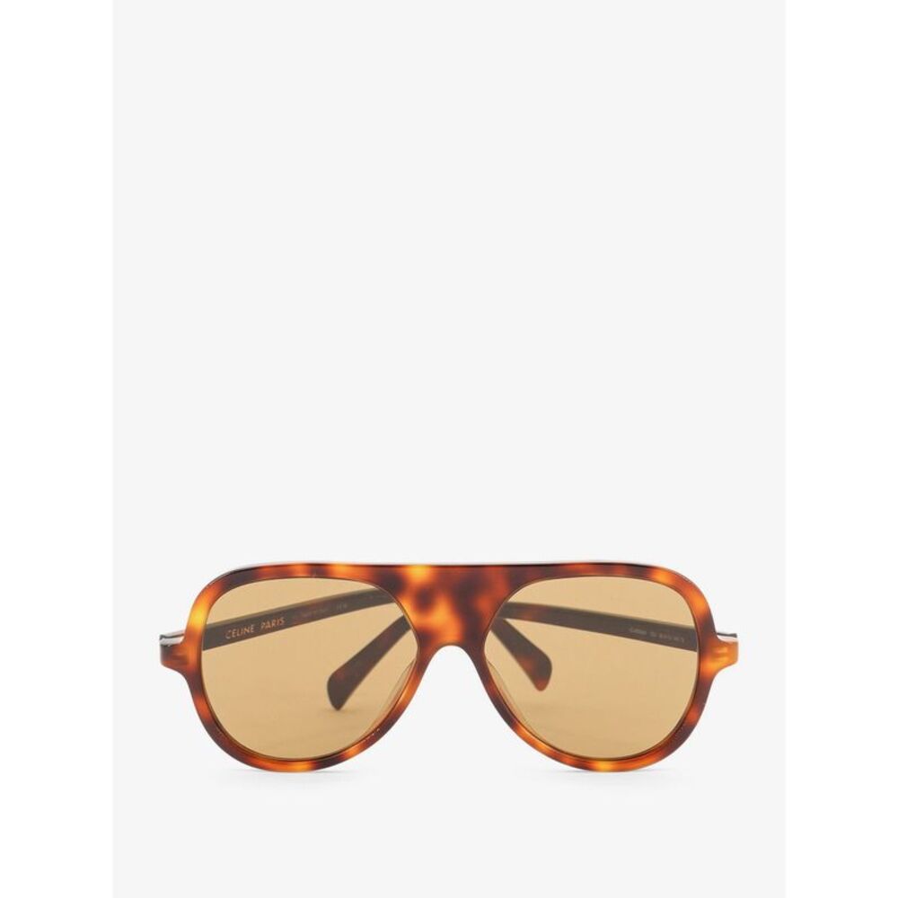 Celine Men Black Frame 66 Acetate Sunglasses